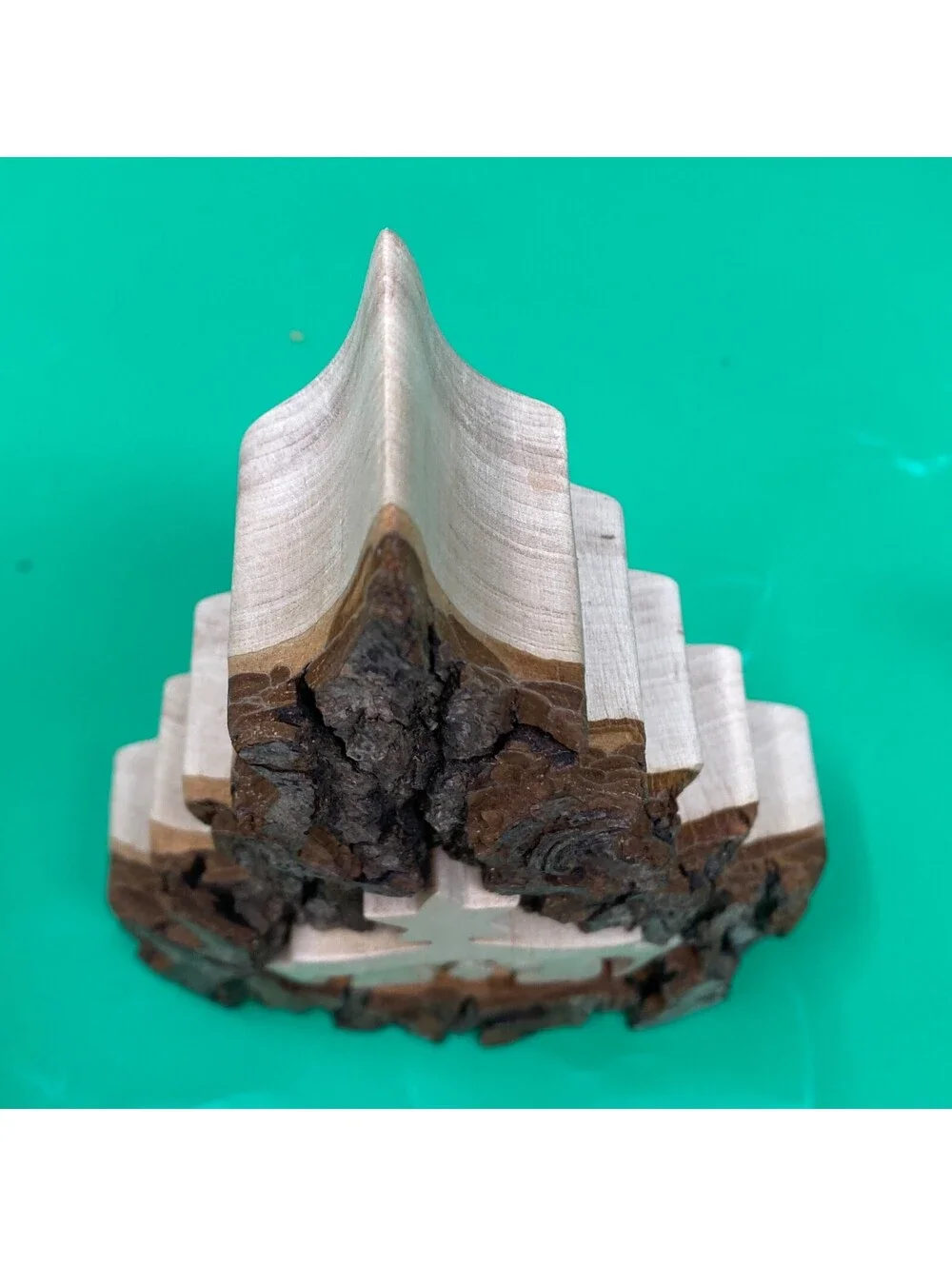 Nativity Scene Table Ornament, Wood Nativity Set, Jesus, Mary, and Joseph